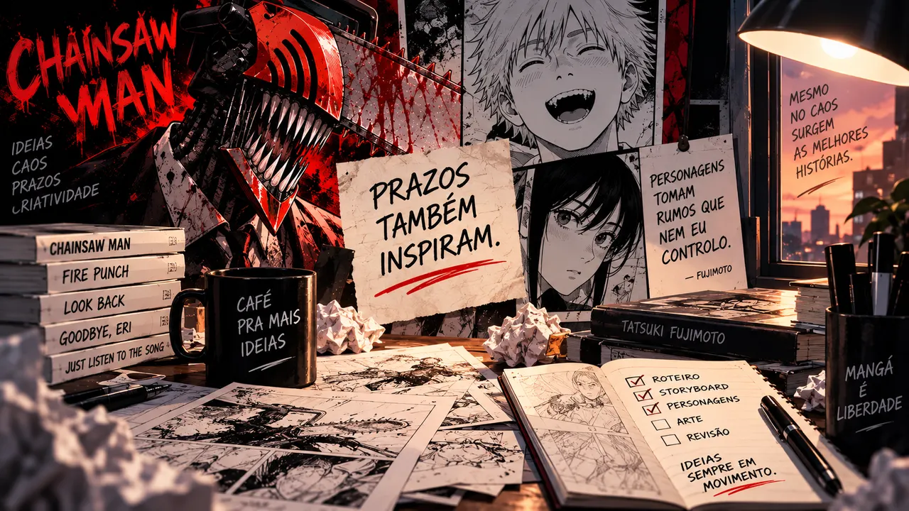 Tatsuki Fujimoto e referências ao mangá Chainsaw Man após o encerramento da história
