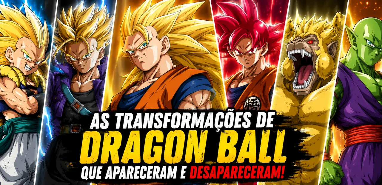 Goku e outras transformações marcantes de Dragon Ball que mudaram a franquia